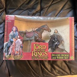 The Lord Of The Rings - Aragorn And Brego 