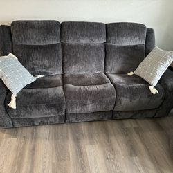 Couch And Swivel Rocker Recliner
