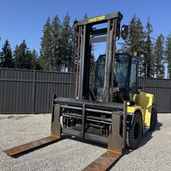 2019 Hyster H190HD2 Diesel Cummins Fully Loaded Enclosed Forklift 