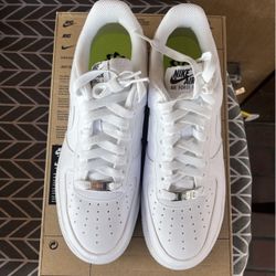 Nike Air Force 1 Low 07 Next Nature Womens Size 9 White Silver DC9486 101  for Sale in Stony Point, NY - OfferUp