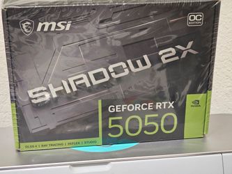 MSI GeForce RTX 5050 Shadow 2X OC GPU