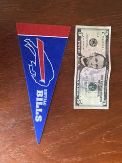 BUFFALO BILLS MINI PENNANT