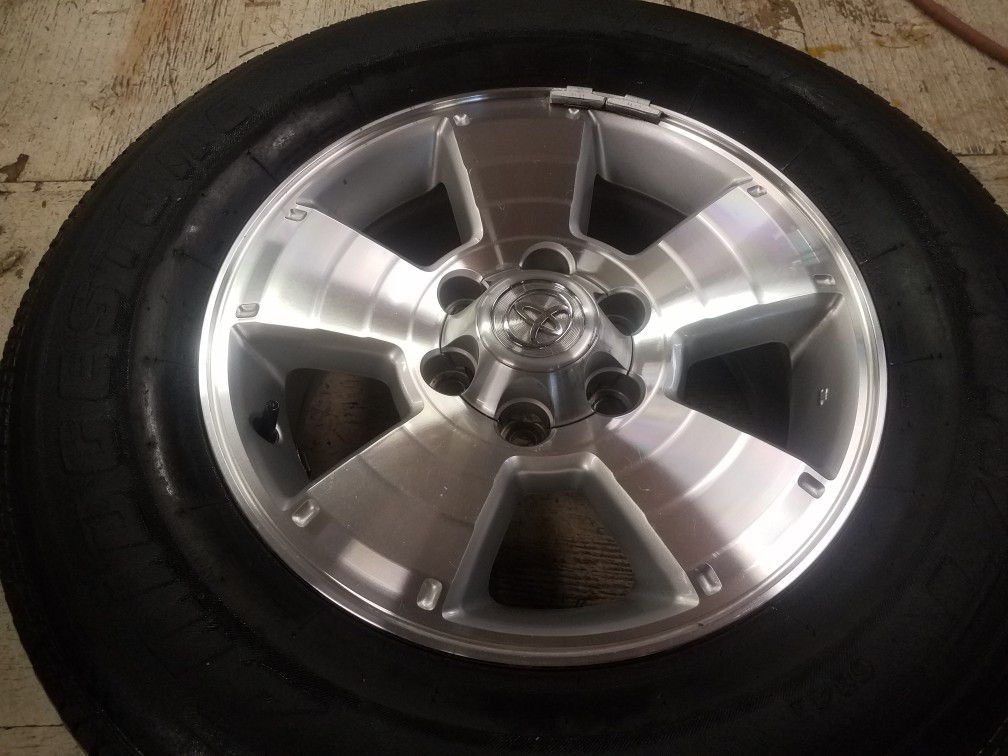 Toyota 6 lug rims tires wheels