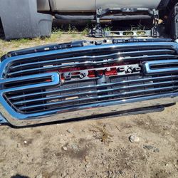 Front Chrome Grill For A 2019 To 23 Dodge Ram 1500 Original OEM Part