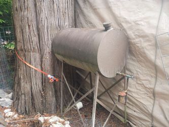 Old fuel tank