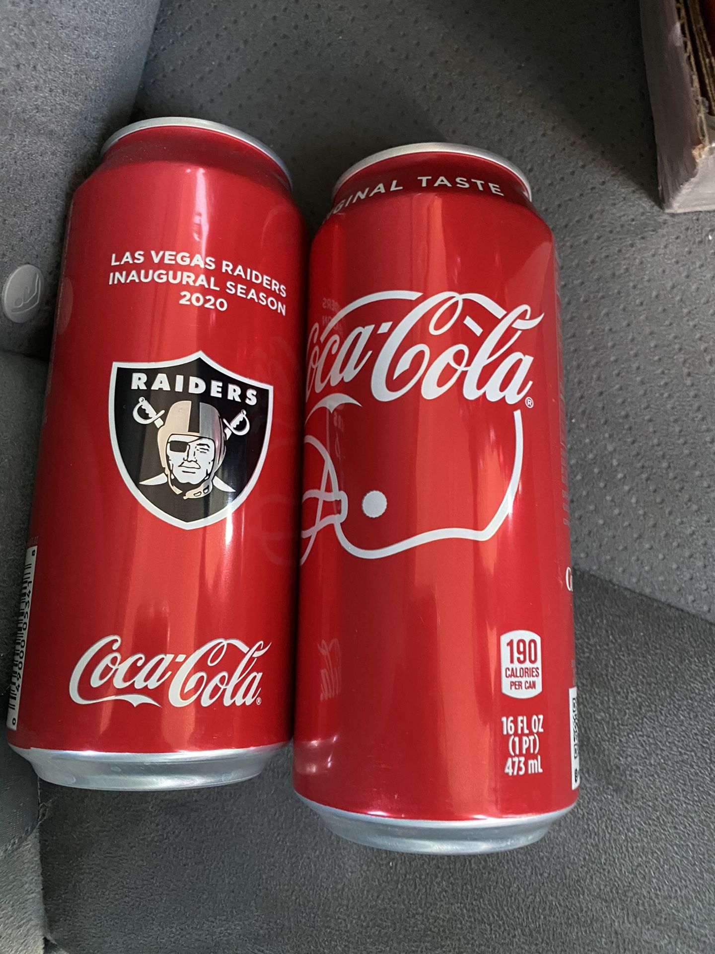 Raiders coke can