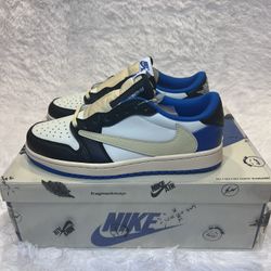 Travis Scott Fragment Jordan 1 Low Top