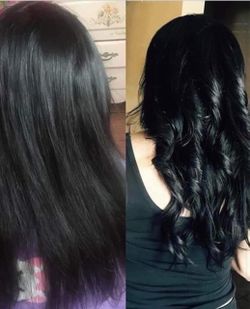 Weft hair extensions