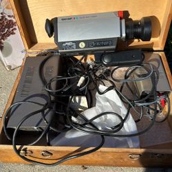 Sharp Video Camera 1982 Vintage 