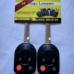 Llaves Y Controles Para Carros