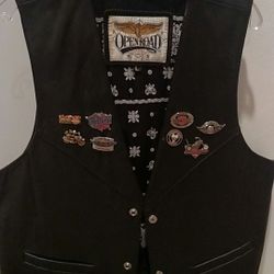 Leather vest