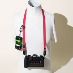 Camera Strap Neck Peak Design Anchors Quick Release Red Diamond Nylon Adjustable or 40"