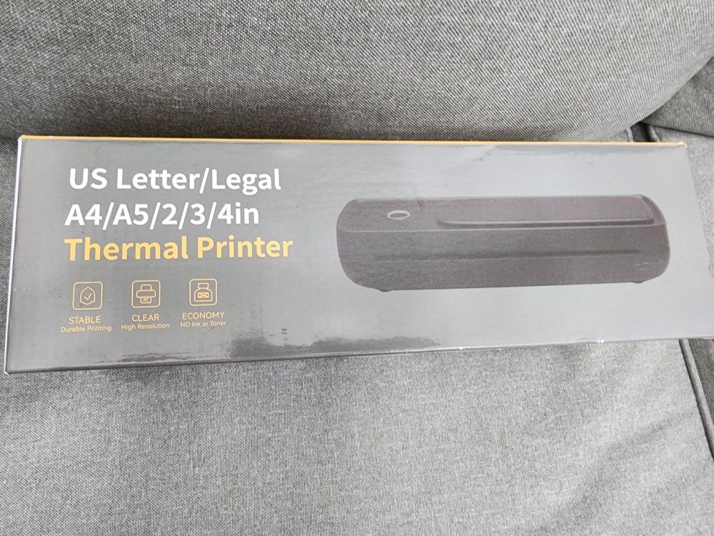 Thermal Printer US Letter/Legal A4/A5/2/3/4in