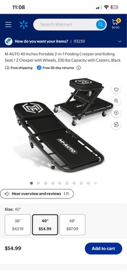 New auto mechanic bed