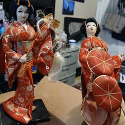 Antique keisha dolls