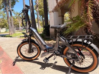 Mokwheel Slate Folding Fat Tire E-Bike