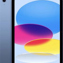 BRAND NEW IPAD, BLUE COLOR, 10th GEN