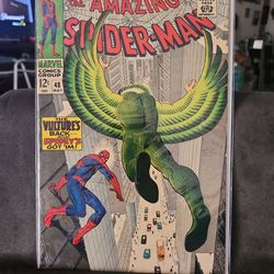Marvel Amazing Spider Man 48 comic 1st new vulture higher mid grade