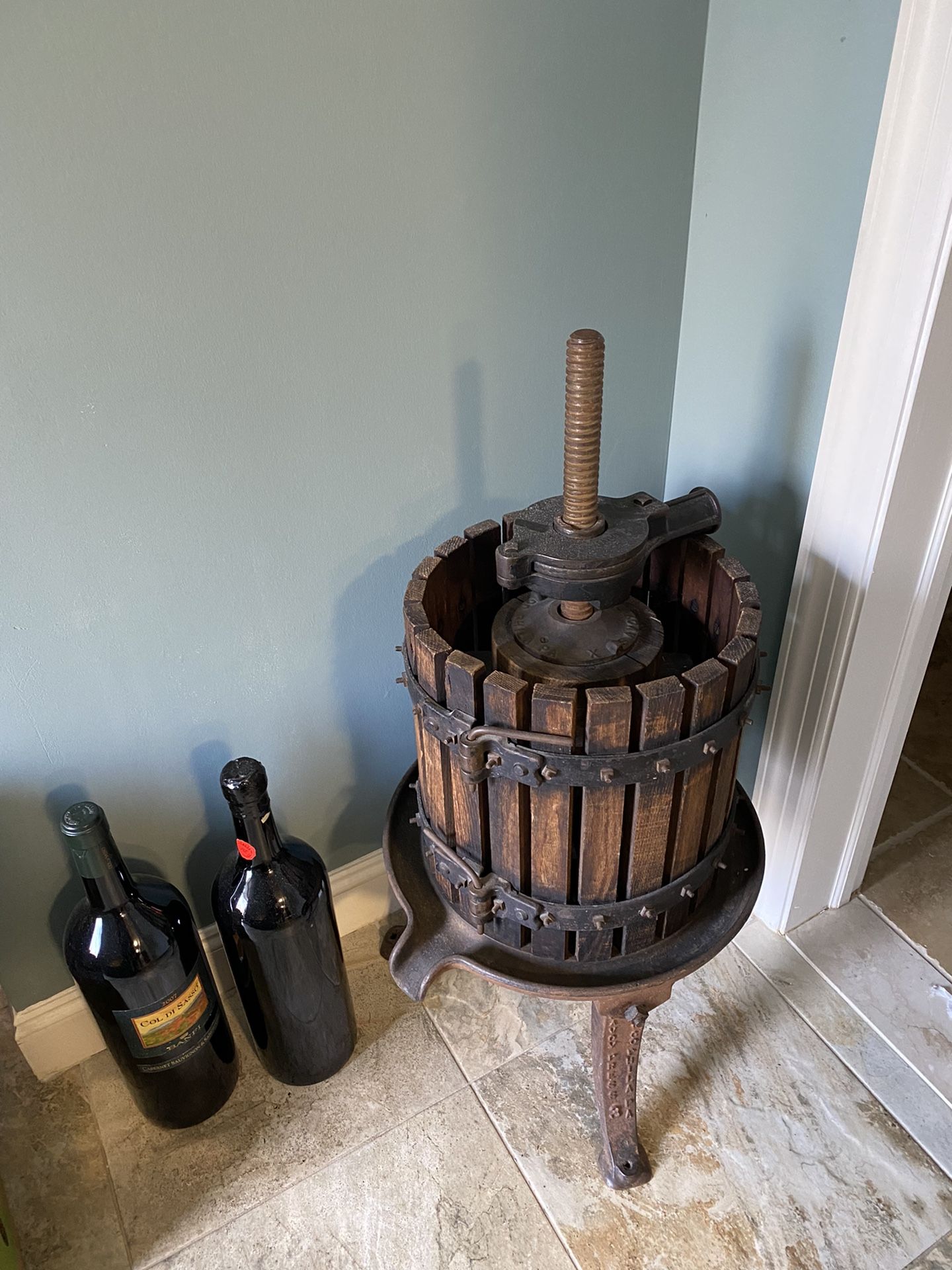 Antique Wine Press