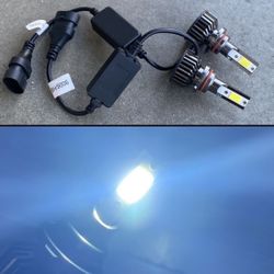 9006 HB4 6K BRIGHT WHITE 10000 LUMENS LED LIGHTS $35