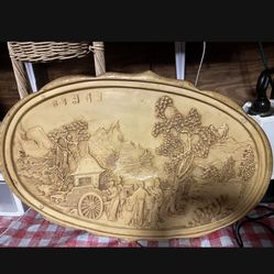 Decorative Engraved Vintage Art piece 