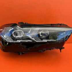 2024 2025 BMW X5 X6 G05 G06 Right Passenger Side LED Headlight OEM Blue