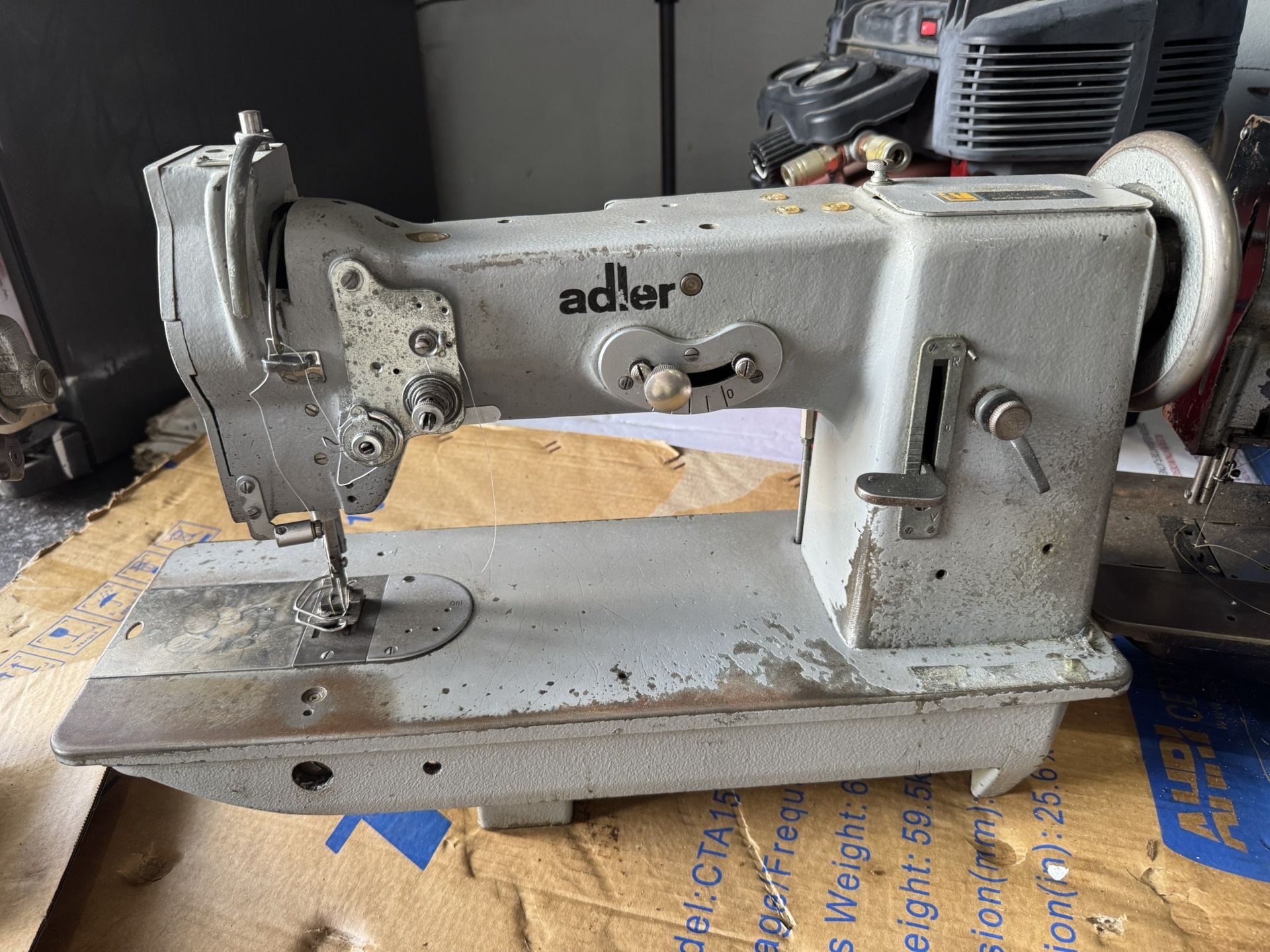 Five Commercial Sewing Machines