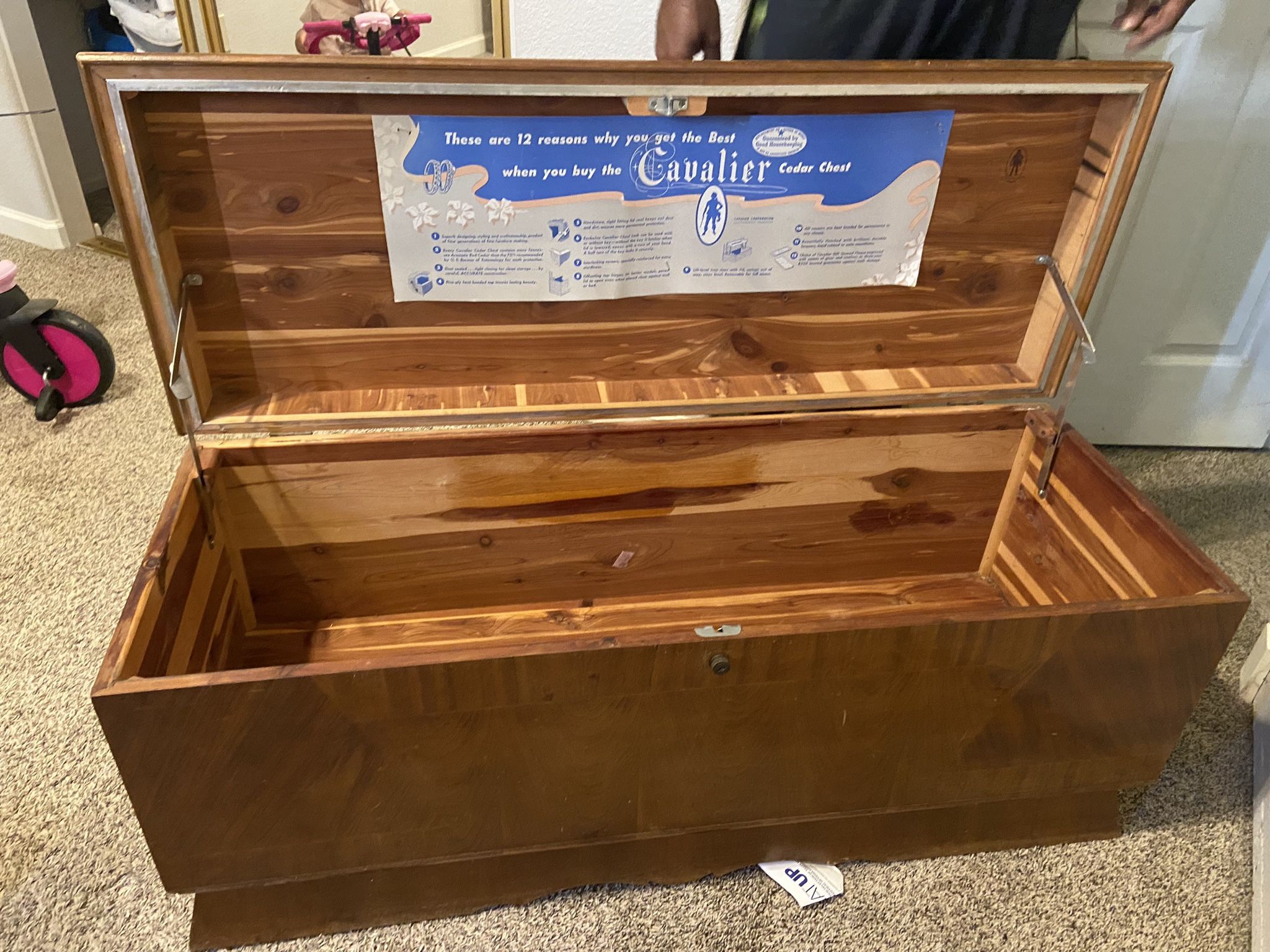 Vintage Cavalier Hope Chest