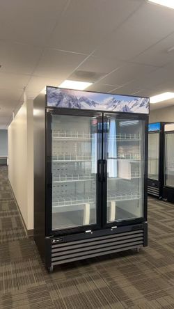 Cooker & Cooler MMR-53 – 53" Two Glass Door Merchandiser Refrigerator