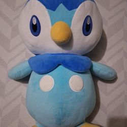 Original 2024 (Ver.) Pokémon Plush: Piplup - 1st Evolution