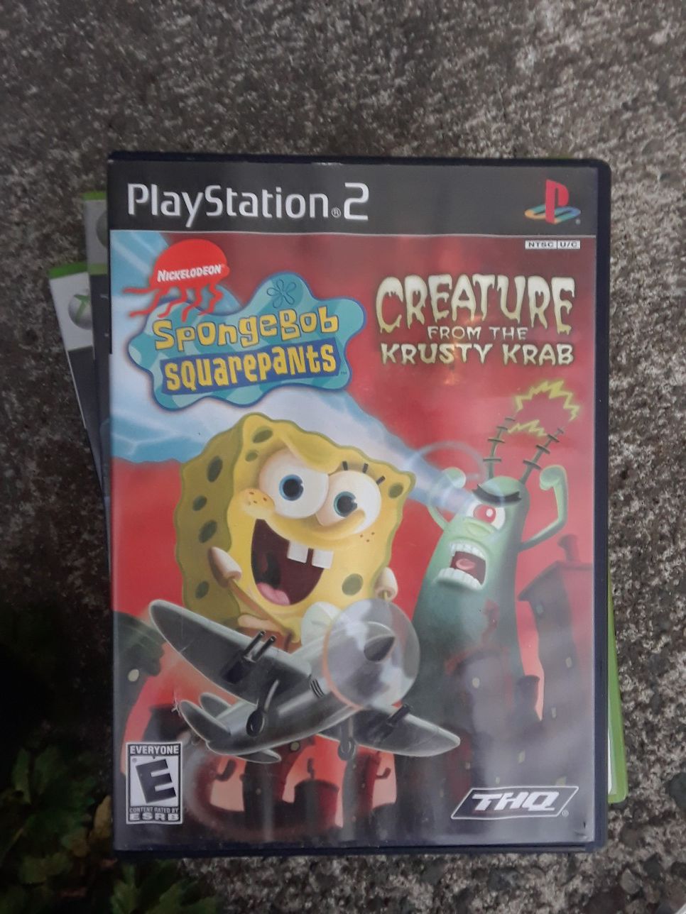 PS2 SpongeBob SquarePants video game