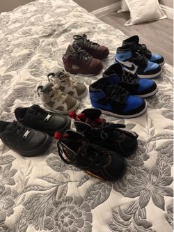 Jordan shoes for toddler. All size 8C.