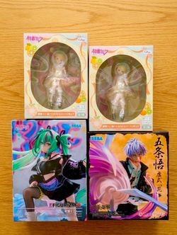 Hatsune Miku & Jujutsu Kaisen Anime Figures $25 each