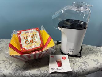 Popcorn maker set
