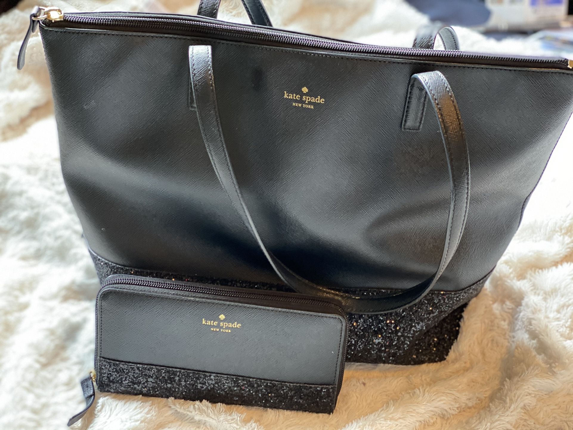 Kate Spade Purse & Matching Wallet