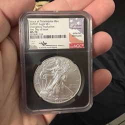 Coin. Collectibles. Silver