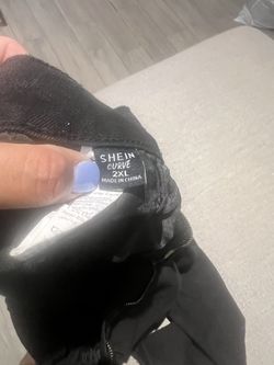 SHEIN 2xl Black Skinny Jeans 