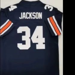 Bo Jackson college jersey authentic