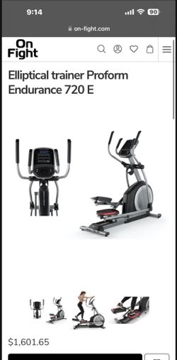 Pro Form Elliptical Endurance 720 E