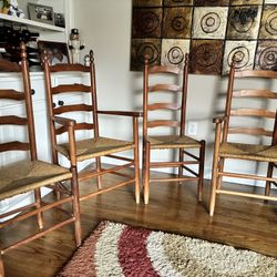 4 Ladderback Chairs