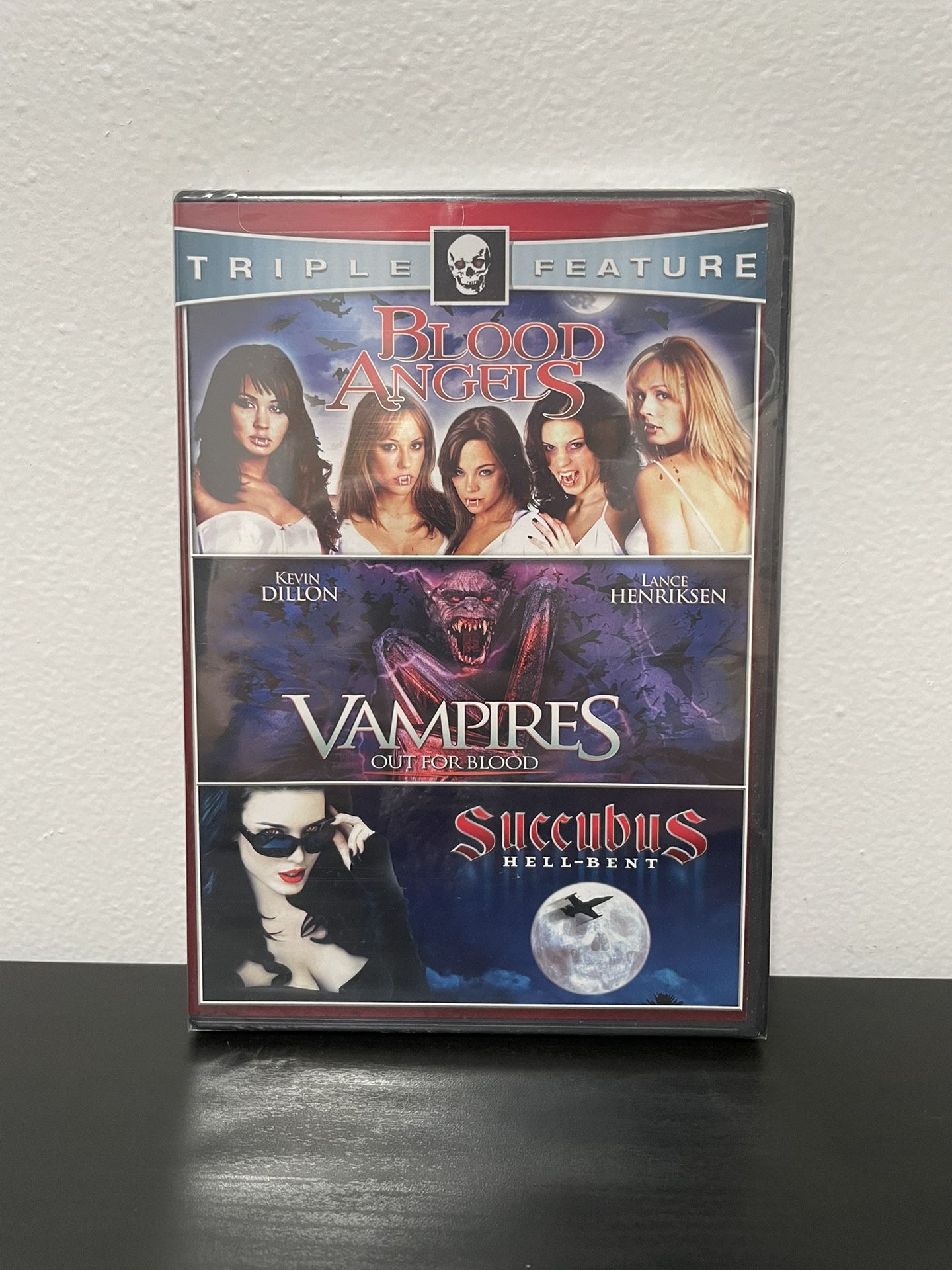 Vampires / Blood Angels / Succubus DVD NEW SEALED Horror Triple Feature 2011
