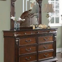 Like New Dresser With Mirror $350