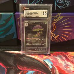 Graded Shiinotic Pokemon Card