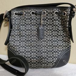 Coach Women's Bag Black and Gray
