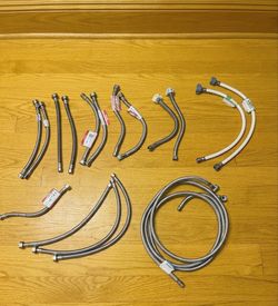 18 Pcs Water Supply Lines ($40 All)