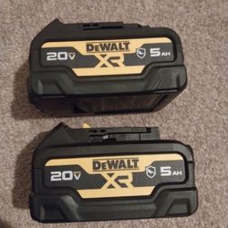 Dewalt 5ah Oil Resistant Batteries 