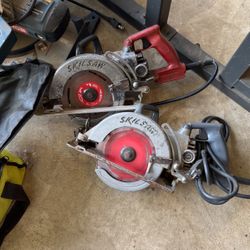 Skill Saw And Chop Saw