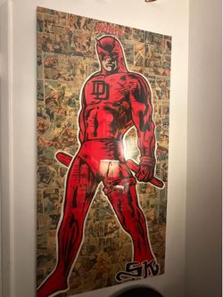 Daredevil canvas made by Sean Keith