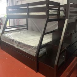 BROWN Bunk Bed 🛌🛏️