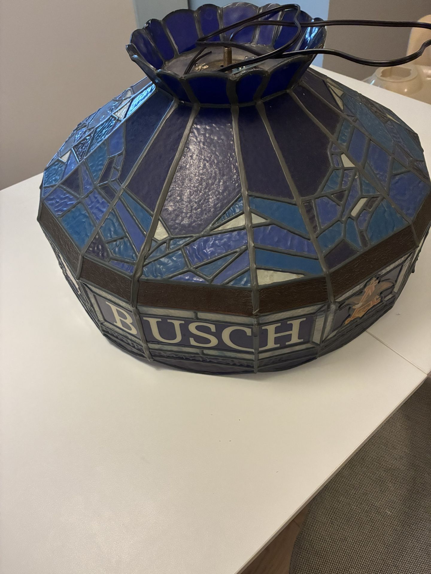 Vintage Busch Beer Light